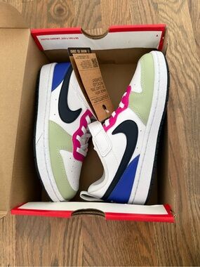 Brand new in box* Girl’s Nike Court Borough Low Recraft Sneakers